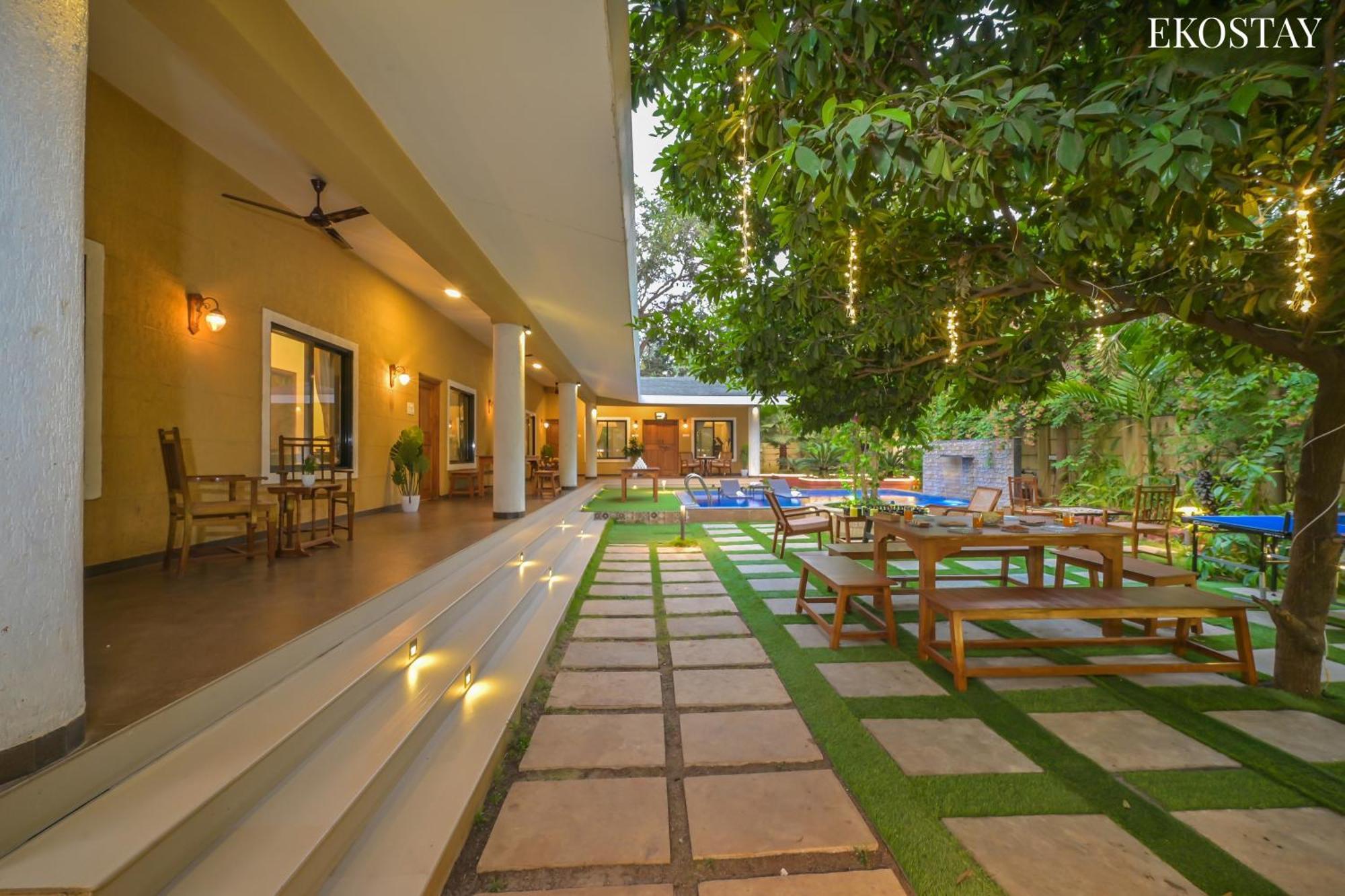 EKO STAY Gold- Casa Zul Villa Alībāg Exterior foto