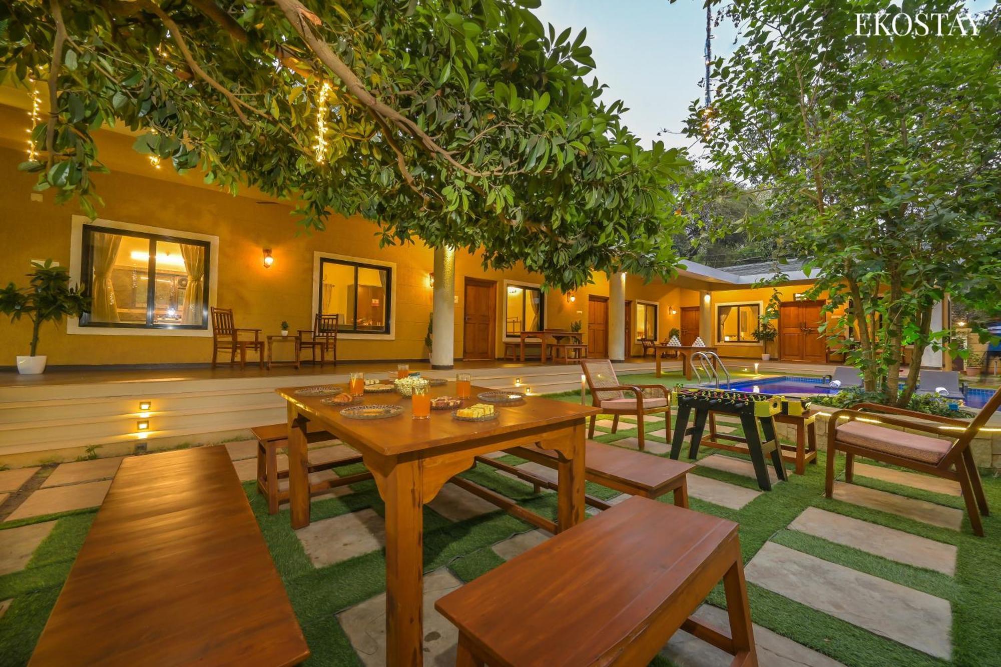 EKO STAY Gold- Casa Zul Villa Alībāg Exterior foto